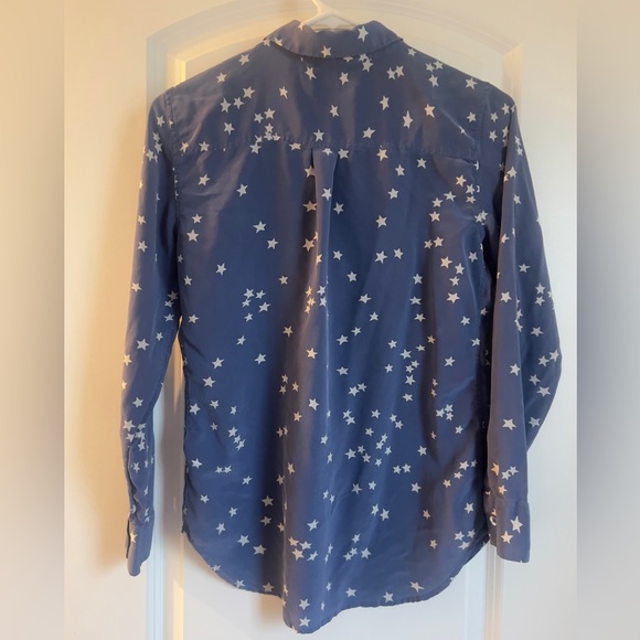 Equipment Slim Signature Star-print Shirt size S/P - Picture 2 of 5